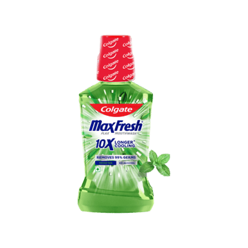 Colgate MaxFresh Plax Antibacterial Fresh Tea Mouthwash