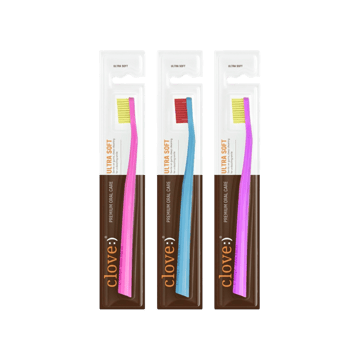 Clove Oral Care Ultra Soft Bristles Toothbrush