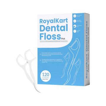 Royalkart 3-in-1 Tooth Cleaning Dental Floss Picks
