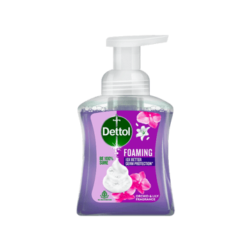 Dettol Orchid & Lily Fragrance Foaming Hand Wash