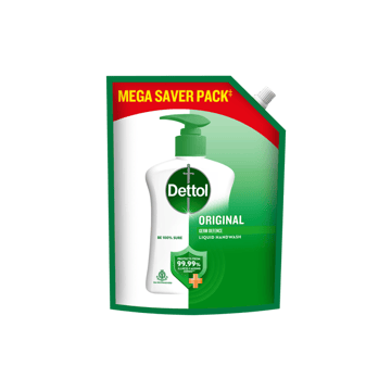 Dettol Liquid Hand Wash Refill Pouch (Original Germ Protection)