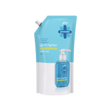 Godrej Protekt Germ Fighter Aqua - Liquid Hand Wash