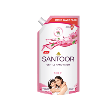 Santoor Mild Hand Wash (Lotus & Tulsi)