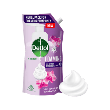 Dettol Orchid & Lily Foaming Hand Wash
