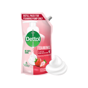 Dettol Strawberry Fragrance Foaming Handwash