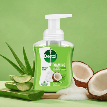 Dettol Aloe Coconut Foaming Handwash