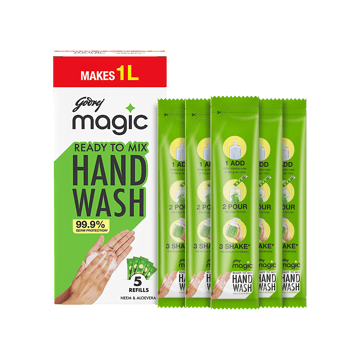 Godrej Protekt Mr. Magic Hand Wash Mix (Makes 1 ltr)