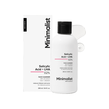 Minimalist Salicylic Acid + LHA 02% Face Cleanser