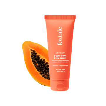 Foxtale Vitamin C Super Glow Face Wash with Papaya Enzyme