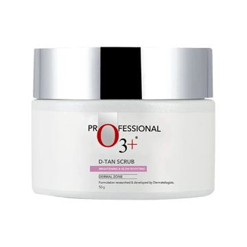 O3+ D-Tan Face Scrub For Brightening & Glow Boosting