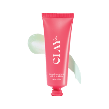 ClayCo. Matcha Enzyme Face Scrub with AHA & BHA