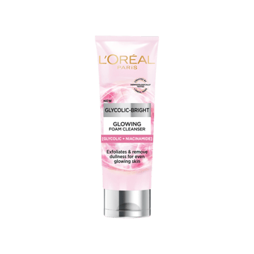L'Oreal Paris Glycolic Bright, Daily Foaming Face Cleanser