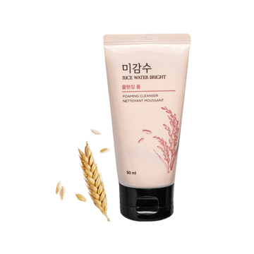 The Face Shop Rice Water Bright Foaming Cleanser Combo