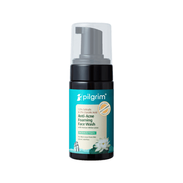 Pilgrim Salicylic & Glycolic Acid Foaming Face Wash