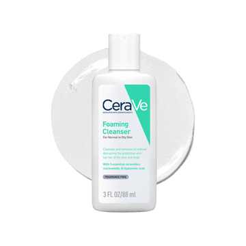 CeraVe Foaming Face Cleanser Face Wash for Normal to Oily Skin with Ceramides