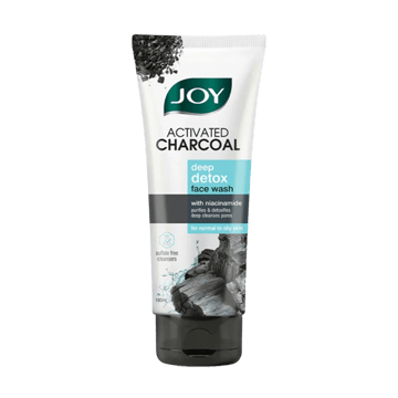 Joy Activated Charcoal Deep Detox Face Wash