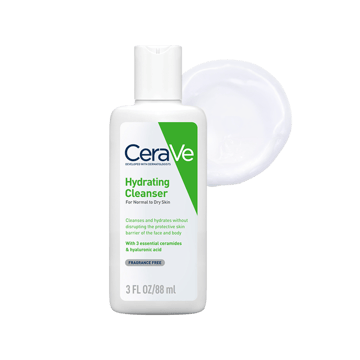 CeraVe Hydrating Non Foaming Face Cleanser for Normal to Dry Skin