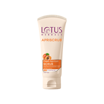 Lotus Herbals Apriscrub Fresh Apricot Face Scrub