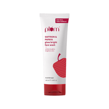 Plum Saffron & Papaya Glow Bright Face Wash