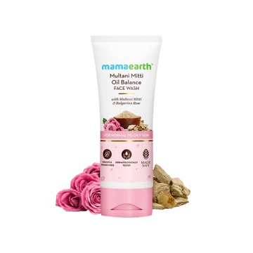 Mamaearth Multani Mitti Face Wash for Oil Control & Acne