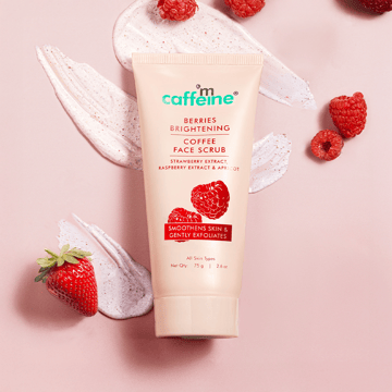 MCaffeine Berries Brightening Coffee Face Scrub
