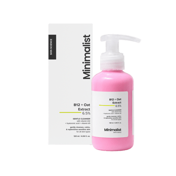 Minimalist B12 + 6% Oat Extract Gentle Cleanser