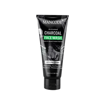 Mancode Activated Charcoal Face Wash