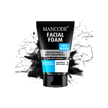 Mancode Detoxifying & Anti- Roughness Face Wash