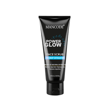 Mancode Power Glow Face Scrub for Men
