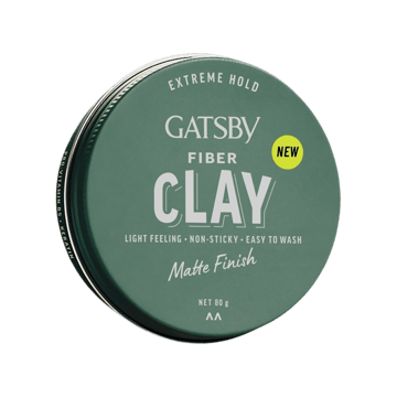 Gatsby Matte Finish Fiber Clay Hair Wax