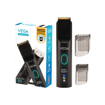 Vega SmartOne Series S1 Beard Trimmer 120 Min Runtime, USB Type C, (VHTH-30)
