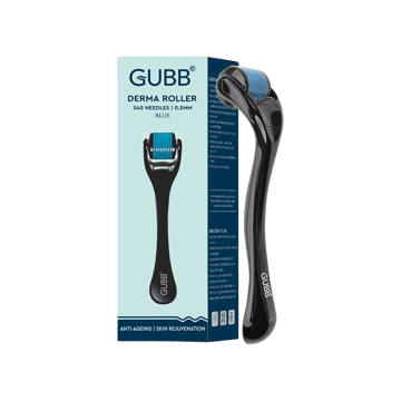 GUBB Derma Roller with 0.5 mm Needle (Blue)
