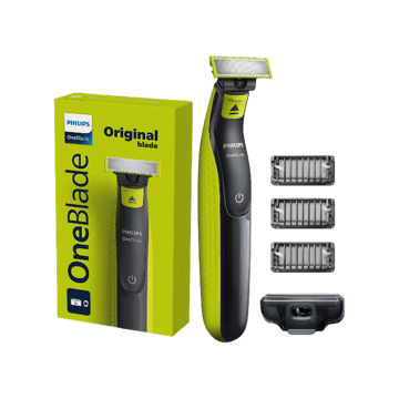 Philips OneBlade Turbo2X Hybrid Beard Trimmer & Men's Trimmer