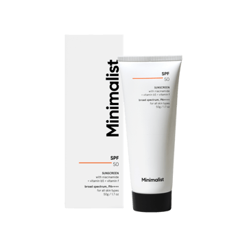 Minimalist Sunscreen with Niacinamide (SPF 50 PA++++)