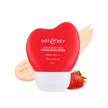 Dot & Key Strawberry Dew Tinted Sunscreen Porcelain (SPF 50+ PA++++)