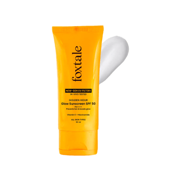 Foxtale Glow Sunscreen In Vivo Tested (SPF 50 PA++++)