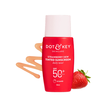 Dot & Key Strawberry Dew Tinted Sunscreen Sand (SPF 50 PA++++)