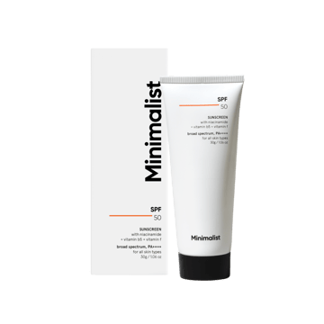 Minimalist Vitamin B5 Sunscreen (SPF 50 PA++++)