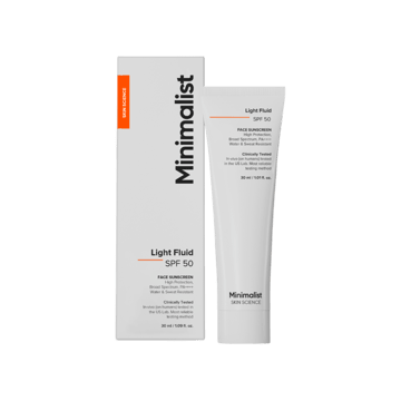 Minimalist Light Fluid Face Sunscreen (SPF 50 PA++++)