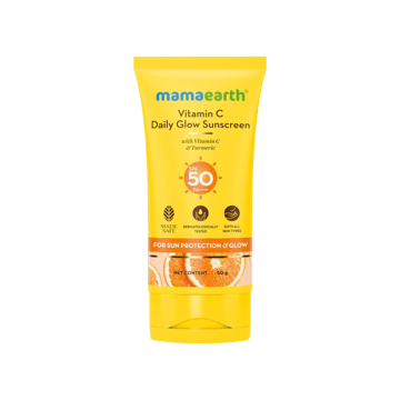 Mamaearth Vitamin C Daily Glow Sunscreen 50 g (SPF 50)