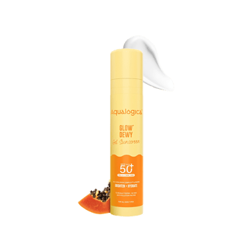 Aqualogica Glow+ Dewy Papaya & Vitamin C Sunscreen for UVA/B (SPF 50 PA++++)