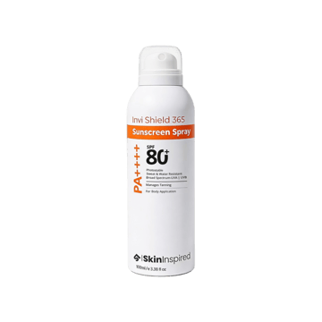 SkinInspired Invi Shield 365 Sunscreen Spray (SPF 80+ PA++++)