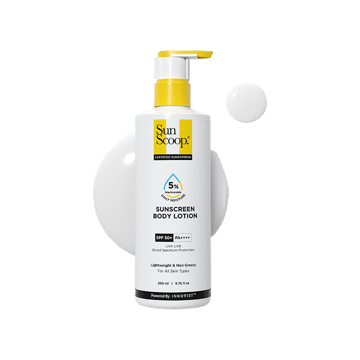 SunScoop 5% Niacinamide Daily Moisture Sunscreen Lotion (SPF 50+ PA++++)