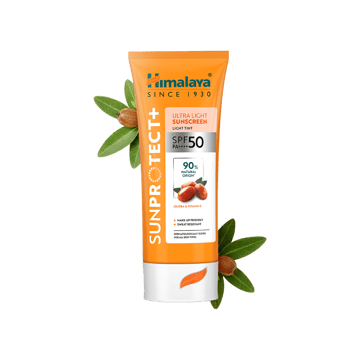 Himalaya Sun Protect+ Ultra Light Tinted Sunscreen (SPF 50 PA++++)
