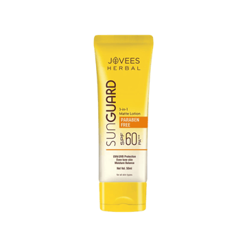 Jovees Herbal 3 in 1 Matte Sunscreen Lotion (SPF 60 PA+++)