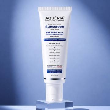Aqueria Brightening French Sunscreen (SPF 50 PA++++)