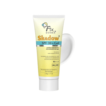 Fixderma Shadow Sunscreen Gel for Oily Skin (SPF 30+)