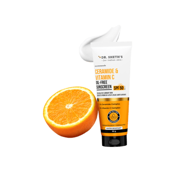 Dr. Sheth's Ceramide & Vitamin C Oil Free Sunscreen (SPF 50+ PA++++)