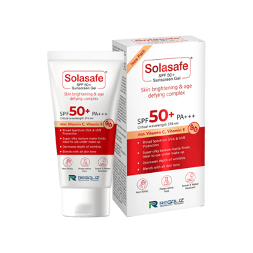 Regaliz Solasafe Sunscreen Gel (SPF 50+)