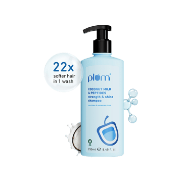 Plum Coconut Milk & Peptides Strength & Shine Shampoo